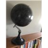 Image 3 : Black Globe, Large Mirror & Ornate Wood Wall Art
