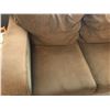 Image 2 : Beautiful Brown Ultrasuede Sectional (Like New)