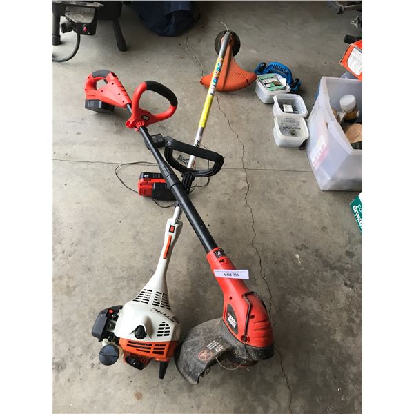 Stihl FS38 Weed Wacker & Black & Decker Grass Hog Weed Trimmer