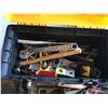 Image 3 : Tool Belt, Tool Box, 24" Wrench & Assorted Tools