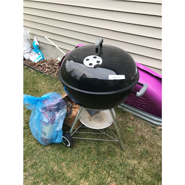 Weber Charcoal BBQ & Charcoal Briskets
