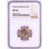 Image 1 : 1938-D Buffalo Nickel Coin NGC MS66