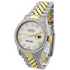 Image 2 : Rolex Ladies Datejust 18KT Yellow Gold and Steel Diamond Watch