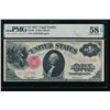 Image 1 : 1917 $1 Legal Tender Note PMG 58EPQ