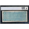 Image 2 : 1864 $5 T-69 Confederate PCGS 55