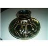 Image 1 : Mold Blown Forest Green Glass Vase #2068192
