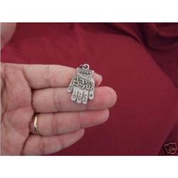 Silver Hamsa Kabbala/ judaica / Jerusalem #2068319