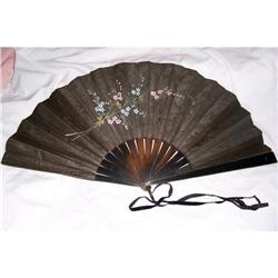 Antique Victorian Hand Painted Fan #2068337