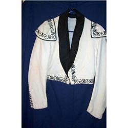 Vintage Mexican Black/White Charro Jacket #2068346