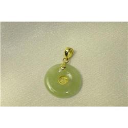 Jade and Gold Charm #2068353