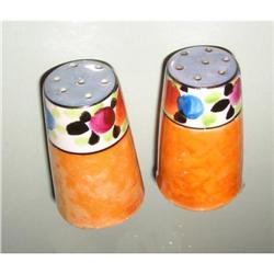 Thimble-Shaped Miniature Lusterware Salt & #2068367