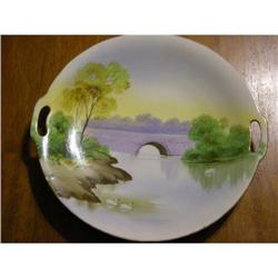 Nippon Hand- painted Dinner Plate #2068609