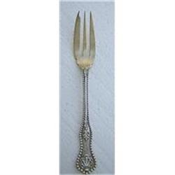 Charles II Serving Fork D & H Sterling Silver #2068621