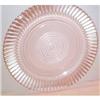 Image 1 : Pink Petalware Depression Glass Dinner Plate #2068626