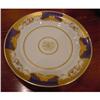 Image 1 : Mottahedeh Golden Butterfly Dinner Plate #2068732