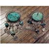 Image 1 : Vintage Turquoise Earrings with Dangly #2068738
