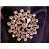 Image 1 : LARGE ROUND RHINESTONE BROOCH #2068849