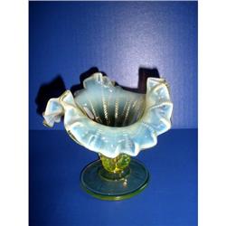 2 glass items Fenton Art Nouveau Glass #2068916