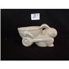 Image 1 : pottery bunny w/cart,shawnee??? #2069109