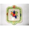 Image 1 : hand painted pretty square ,handled  pottery #2069116