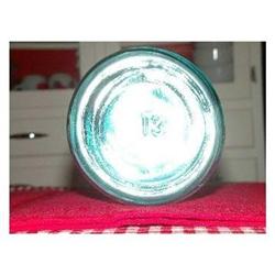 #13 Blue Green Glass Canning Jar #2080784