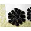 Image 1 : Weiss Black Rhinestone Earrings  Signed #2080823