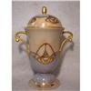 Image 1 : RARE TAN AND BLUE VASE MADE by "P. P." and #2080950
