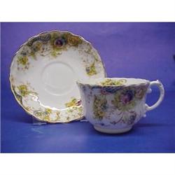 Antique Fine China Cup & Saucer #2080997