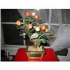 Image 1 : Decorative jade tree in brass basket! #2081035