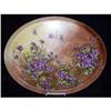 Image 1 : Oval T&V Limoges Hand Painted Violets Tray #2081127