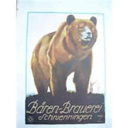 Original 1926 Lithographic Print - Baren #2081215