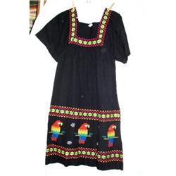 Vintage Guatemala Embroidered Dress #2081309