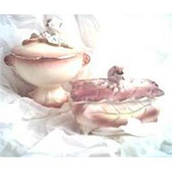 Porcelain/China/Two Covered Dishes by #2081419