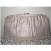 Image 1 : Metallic Gold Lame, Lurex Gold Evening Handbag #2081536
