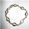 Image 1 : Cameo Linked Bracelet - Black and White  #2081633
