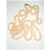 Image 1 : Art Deco Flapper Length Glass Bead Necklace #2081715