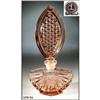 Image 1 : CZECH VINTAGE PINK GLASS PERFUME BOTTLE #34 #2081788