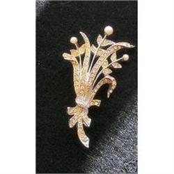 HEDY Brooch Pave Rhinestone Pin #2081990