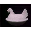Image 1 : Hen on Nest Milk Glass Covered Dish #2082075