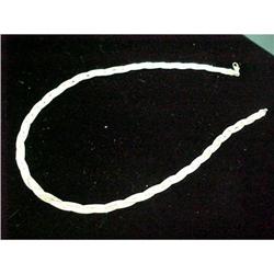 16" Silver Basket Weave Chain Necklace #2082092