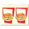old vintage HOT DOG FRENCH FRIES Diner Store #2082505