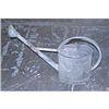 antique Oval Galvanized Steel Watering Can  #2082542