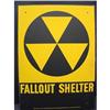 Image 1 : VINTAGE FALL OUT SHELTER SIGN #2082682