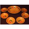 Set of Strawberry Design Munising Wooden Bowls #2082758