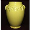 1940's McCoy 8.5" Yellow Art Pottery Vase #2082761