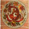 Large Signed Rosemaling Folk Art Charger / Tray#2082764