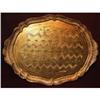 Vintage / Antique Oval Wood Florentine Tray #2082770