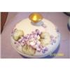 Image 1 : T&V Limoges Powder Jar - Handpainted Violets #2082968