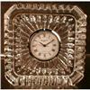 Image 1 : WATERFORD Crystal CLOCK PaperWEIGHT #2083019
