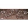 Image 1 : Fostoria AMERICAN Candlesticks PAIR - 2 lite  #2083107